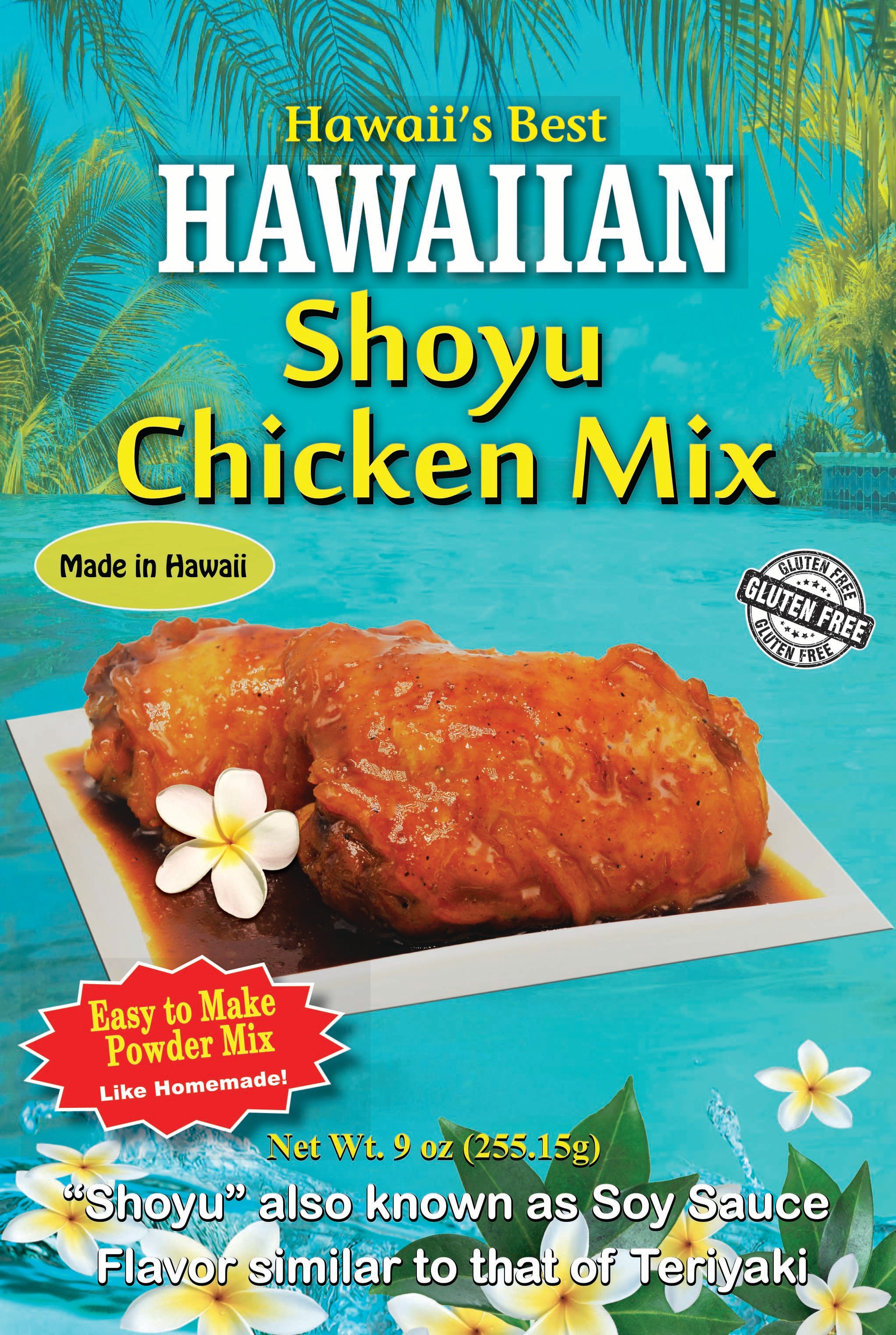 Free Shipping! (10 BAGS - EXTRA VALUE PACK, $5.49 EACH!) SHOYU CHICKEN MIX, $5.49 EACH BAG, Specialty Item, HAWAIIAN STYLE SHOYU CHICKEN