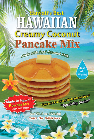 (5 BAGS - EXTRA VALUE PACK, $5.99 EACH) CREAMY COCONUT PANCAKE MIX